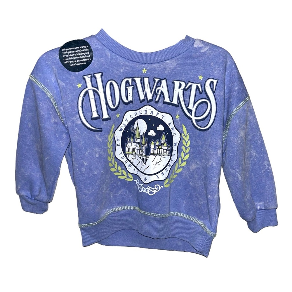 Hogwarts Purple Kids Graphic Tee
